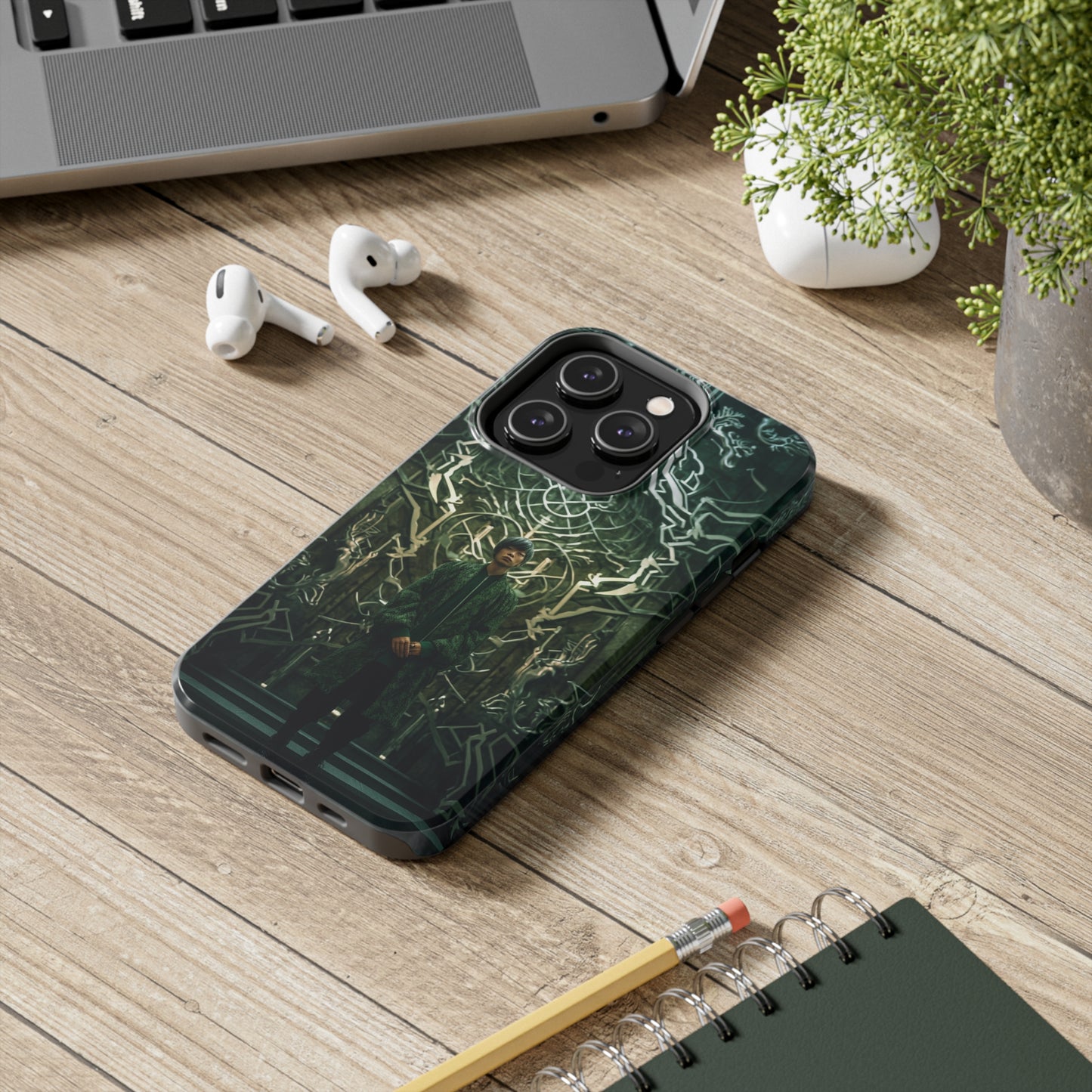 Green Magicker - Tough Phone Cases (The Stars and Green Magics)