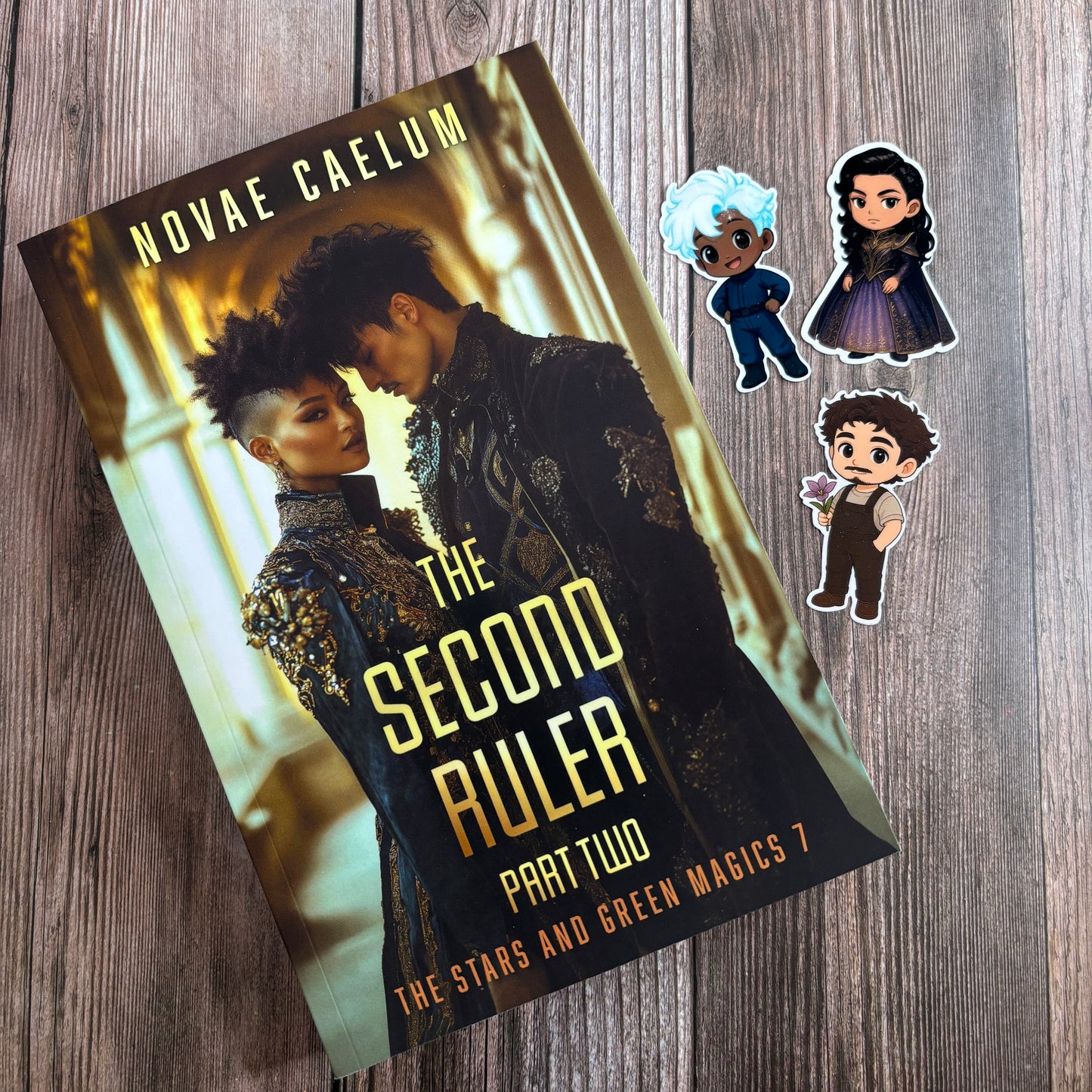 NEW RELEASE The Second Ruler Part Two: The Stars and Green Magics Book 7 (Paperback) Variant Cover