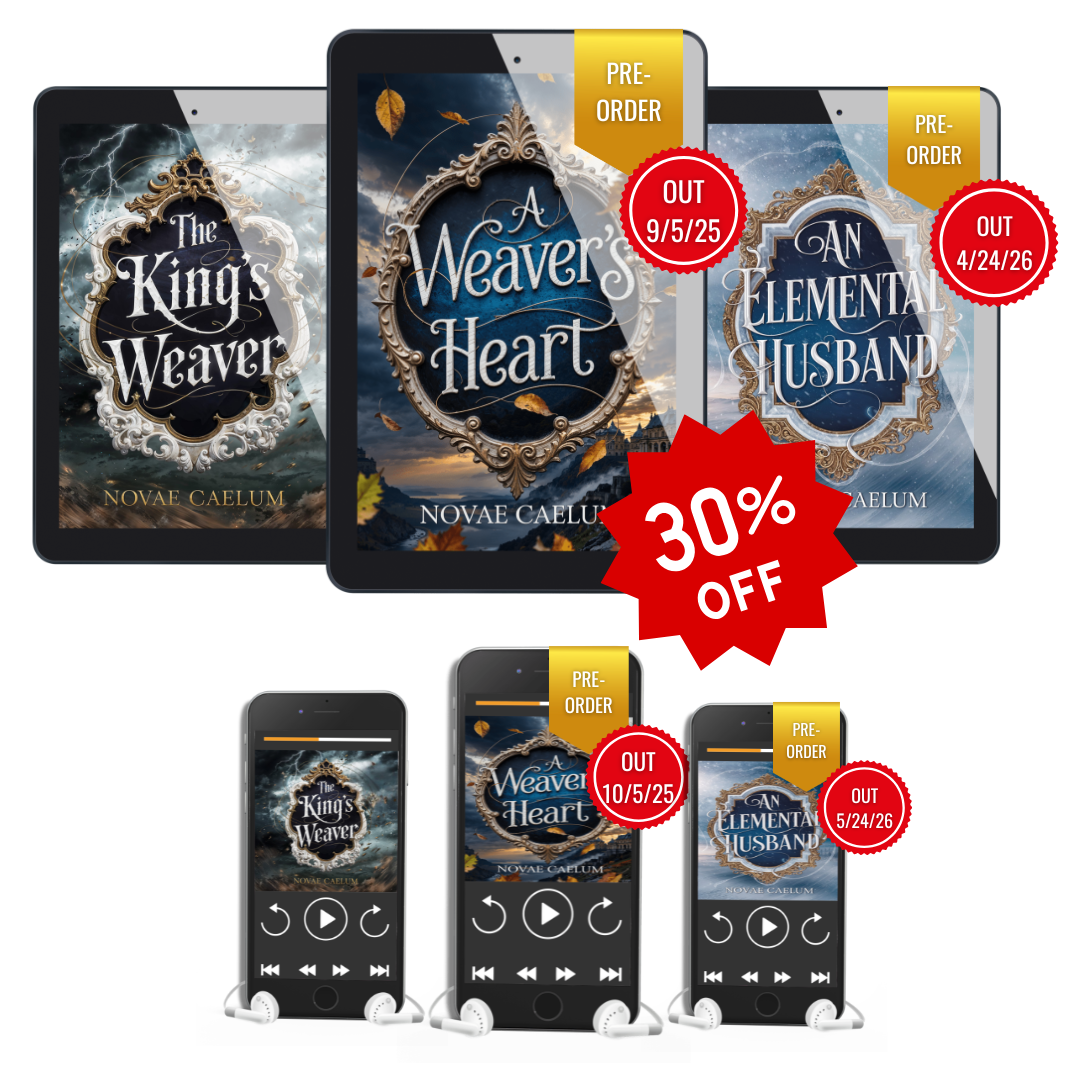 The King's Weaver Ebook + Audiobook Bundle Books 1-3