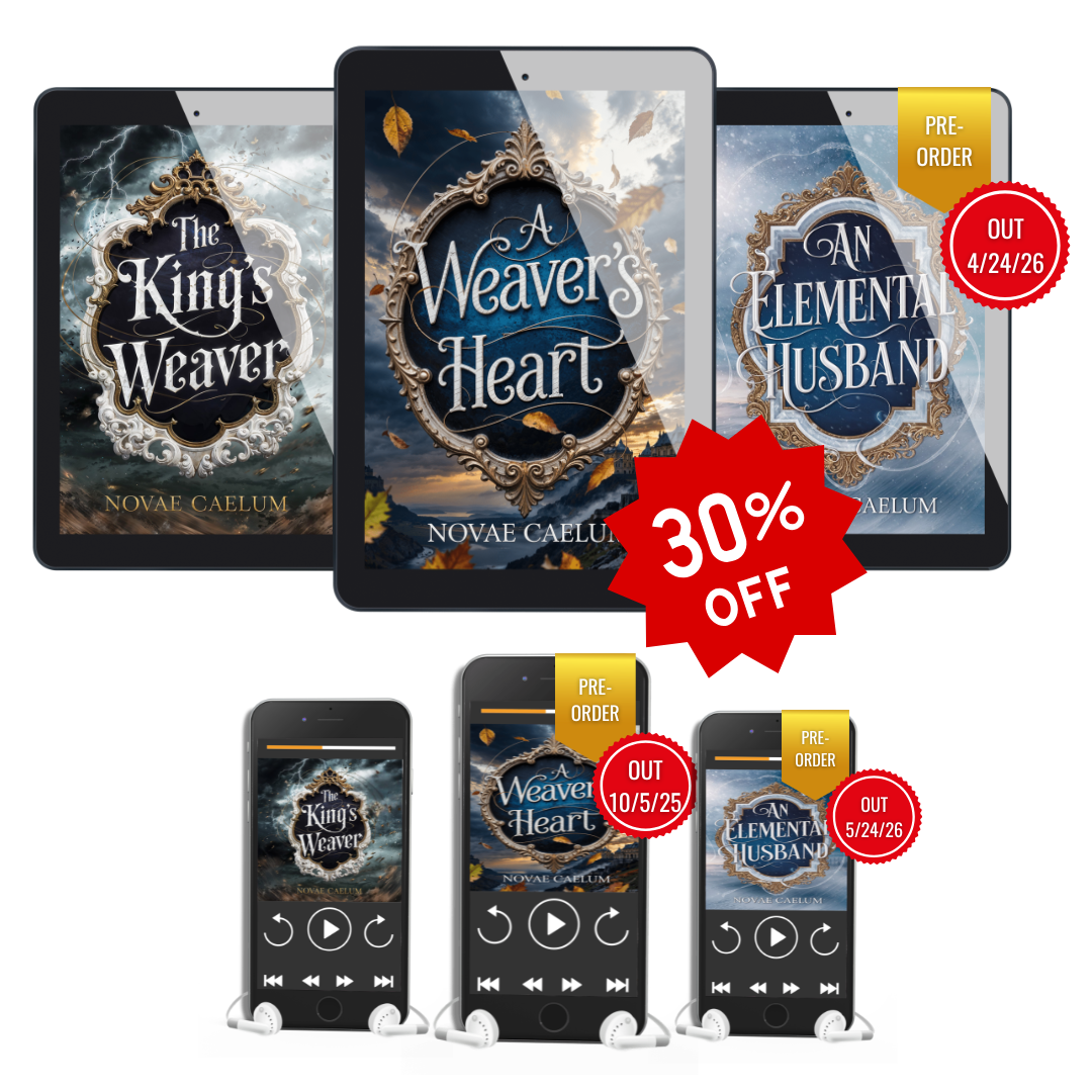 The King's Weaver Ebook + Audiobook Bundle Books 1-3