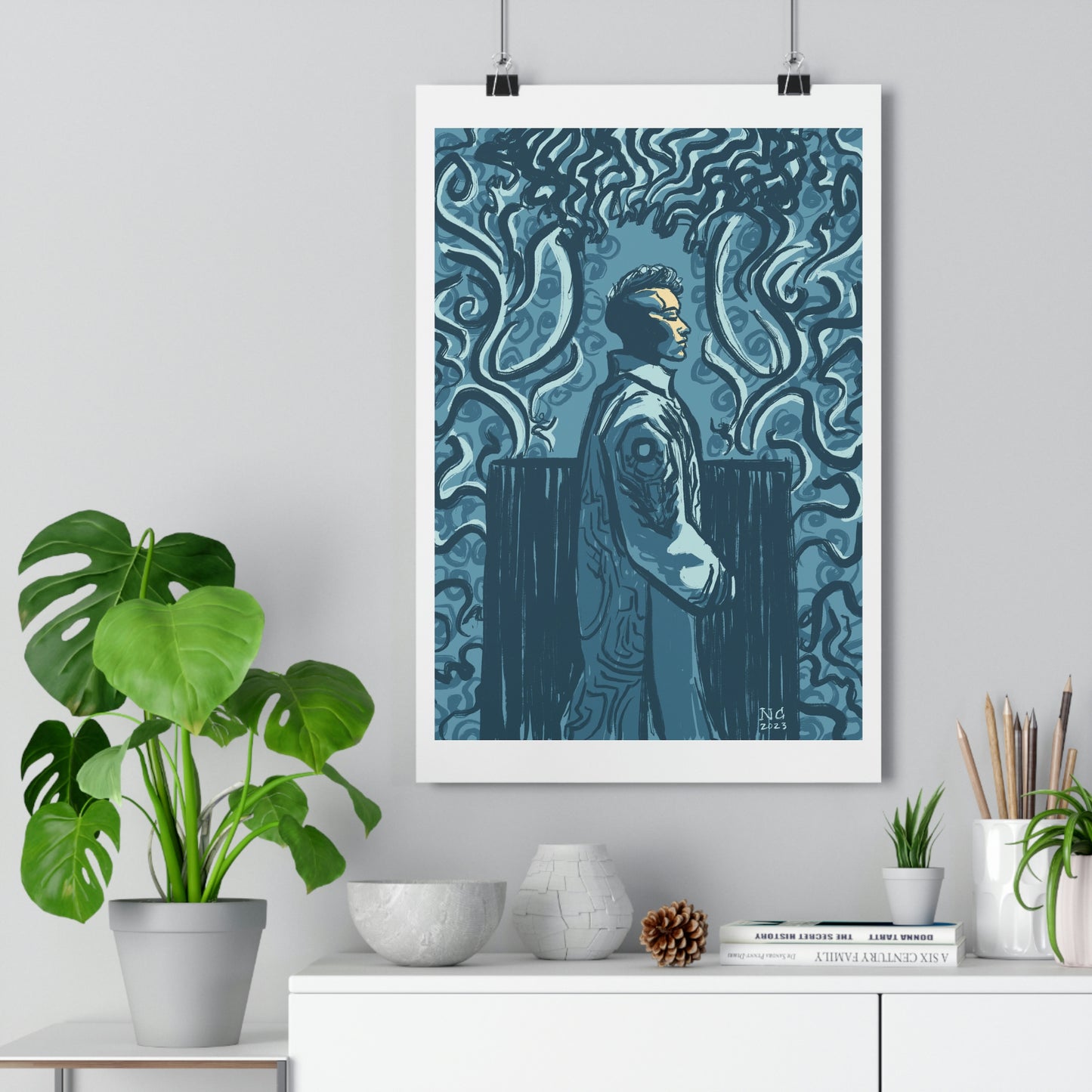 Midnight Garden Giclée Art Print