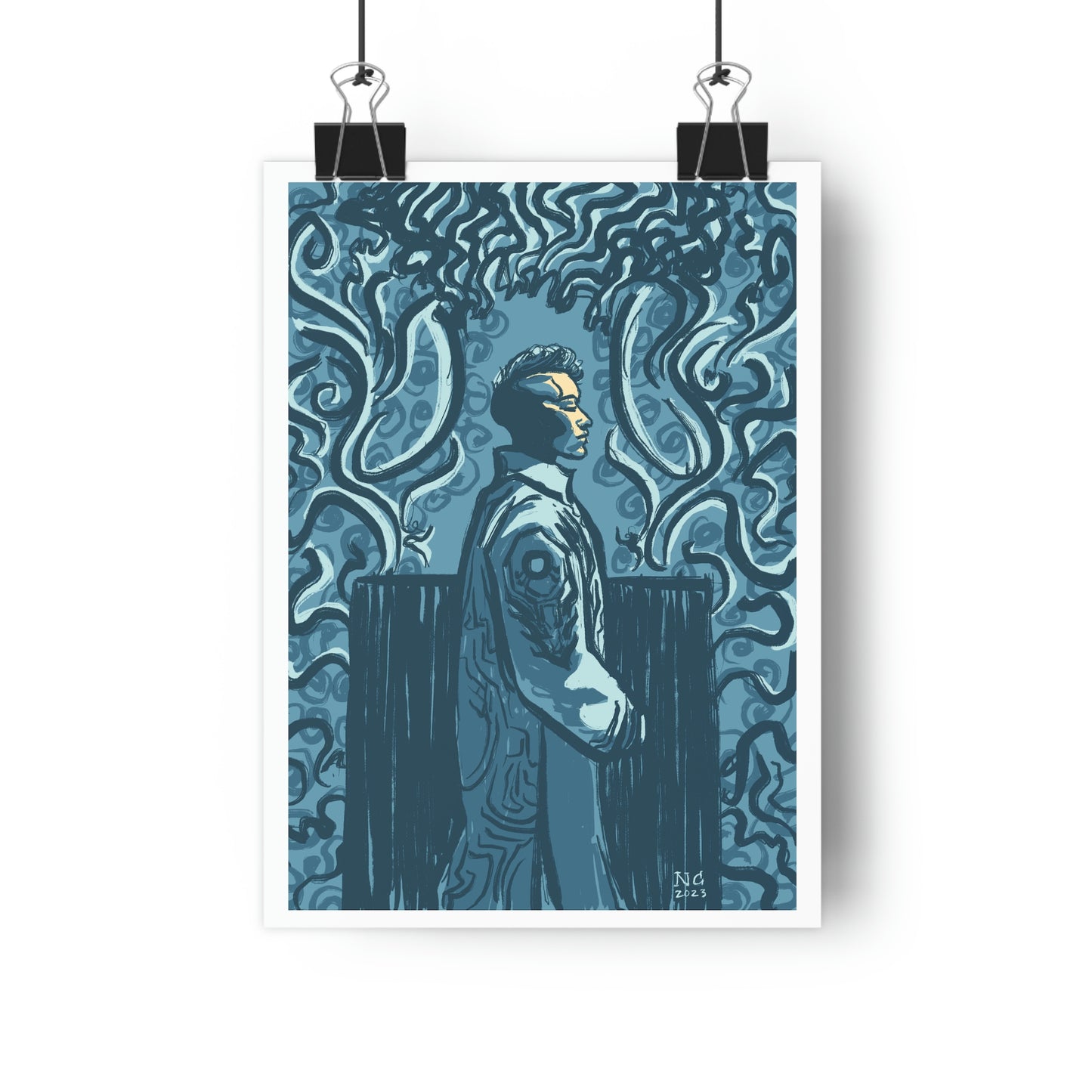 Midnight Garden Giclée Art Print