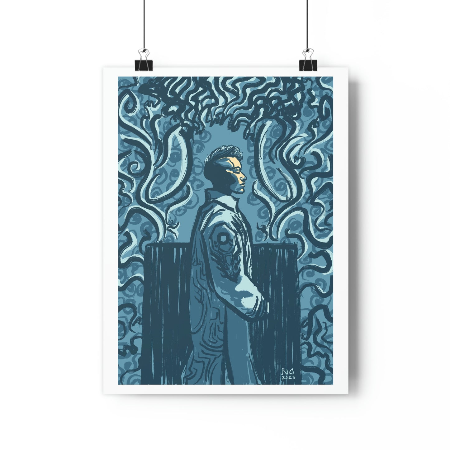 Midnight Garden Giclée Art Print