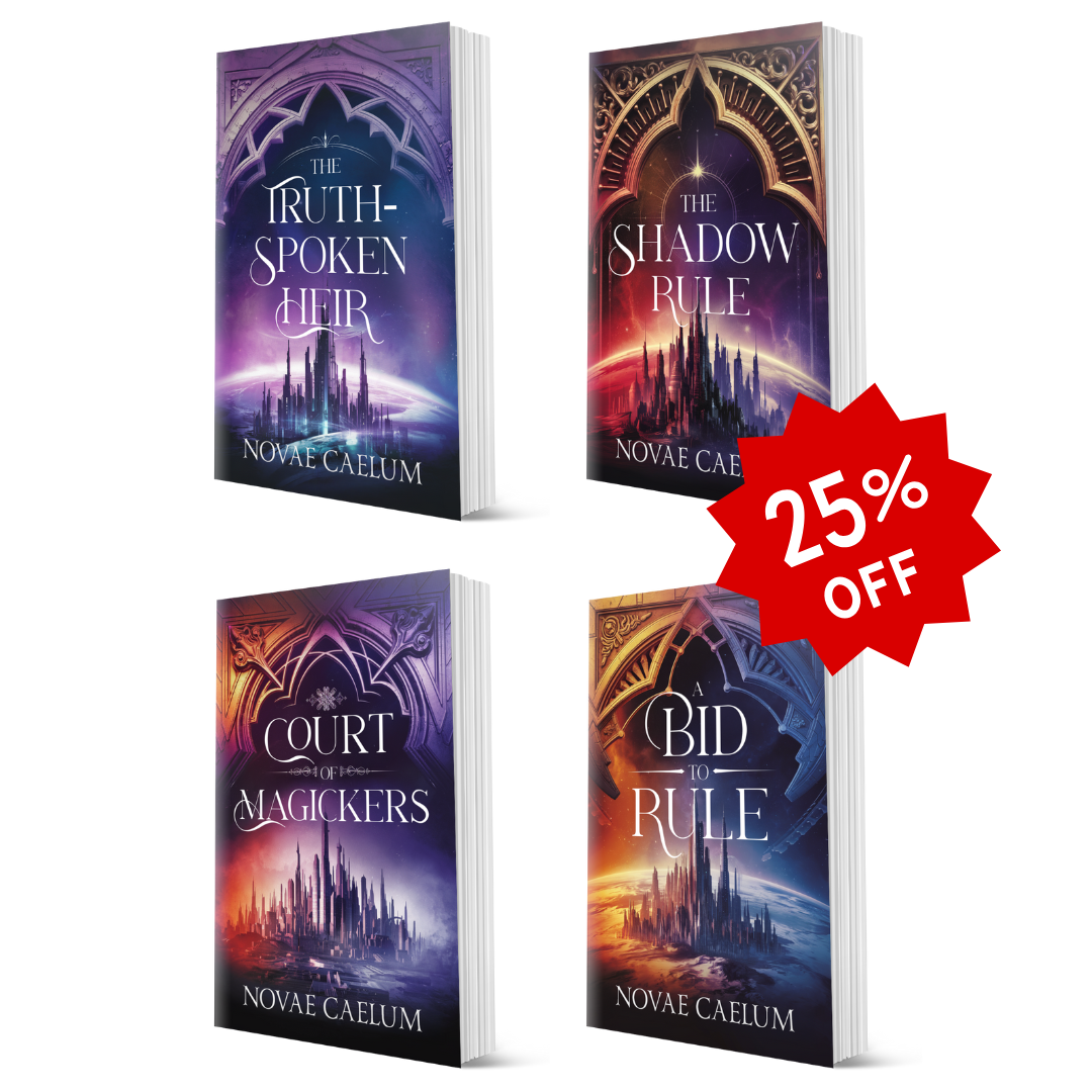PRE-ORDER Paperback Bundle: The Stars and Green Magics (Books 1-4) DISCREET COVERS