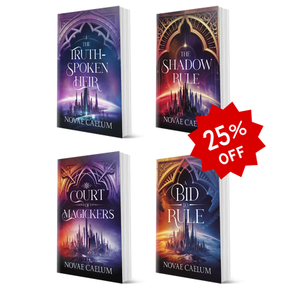 PRE-ORDER Paperback Bundle: The Stars and Green Magics (Books 1-4) DISCREET COVERS