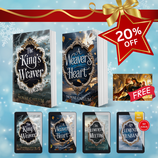 The King's Weaver Holiday Paperback and Ebook Bundle