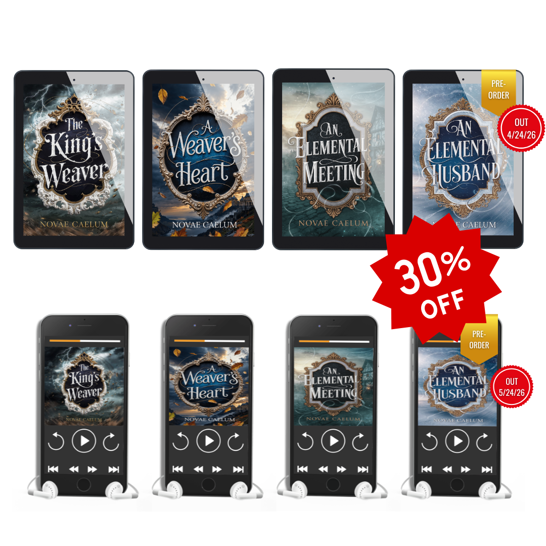 The King's Weaver Ebook + Audiobook Bundle Books 1-4