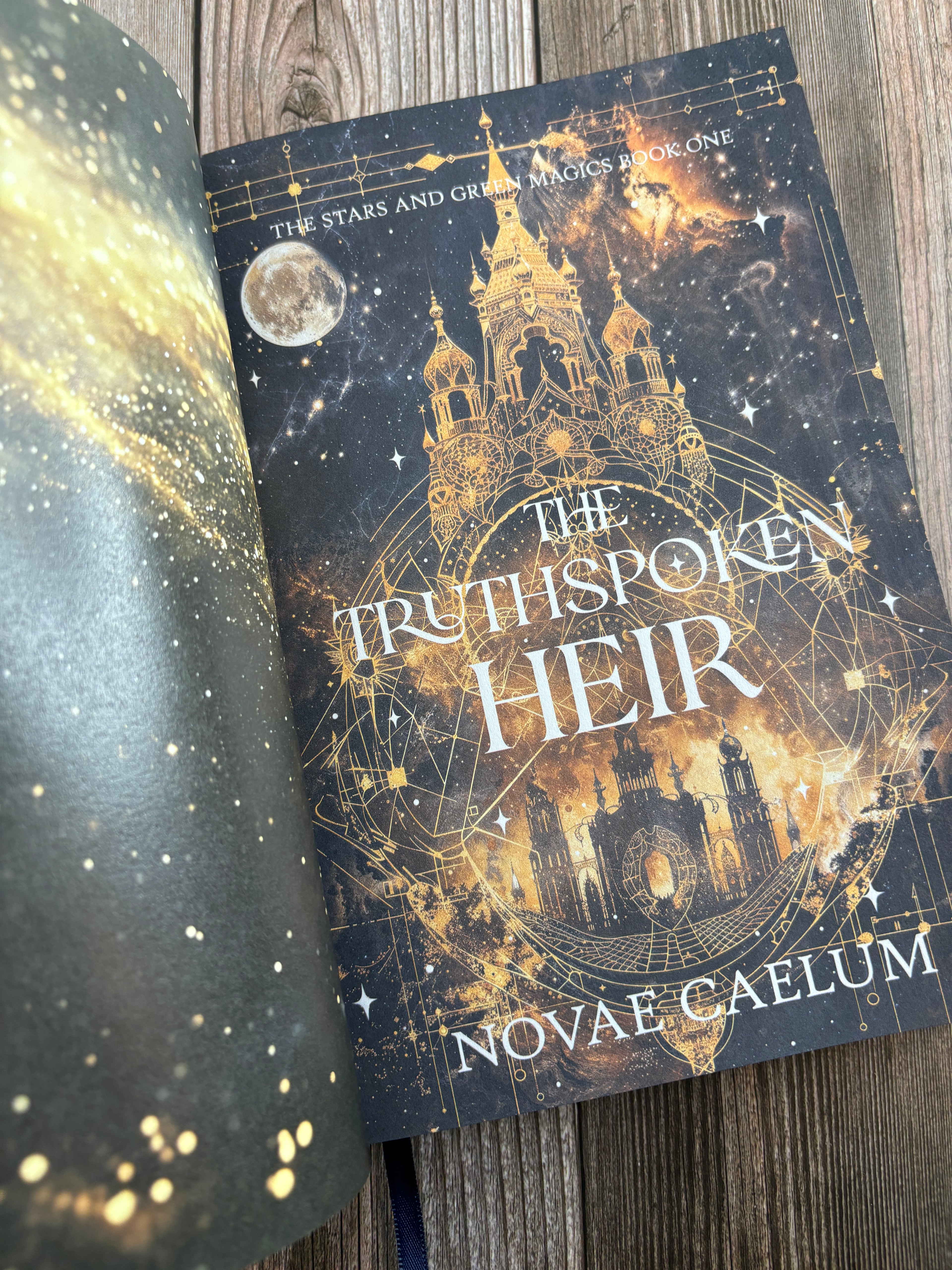 Special Edition Hardcover - The Truthspoken Heir: The Stars and Green Magics Book 1