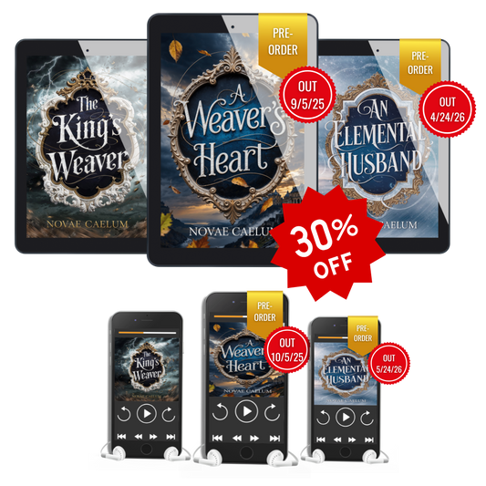 The King's Weaver Ebook + Audiobook Bundle Books 1-3