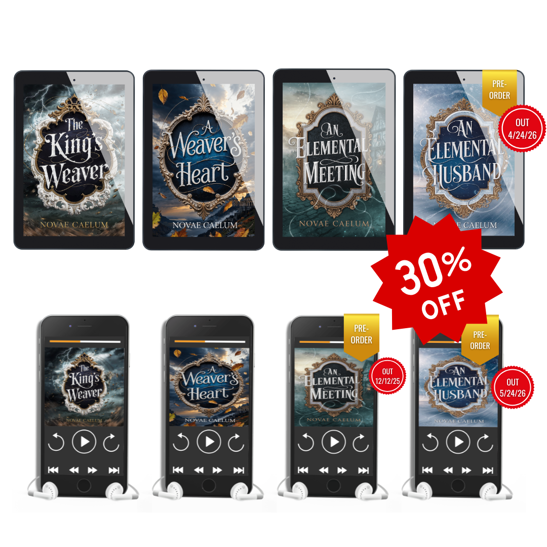 The King's Weaver Ebook + Audiobook Bundle Books 1-4