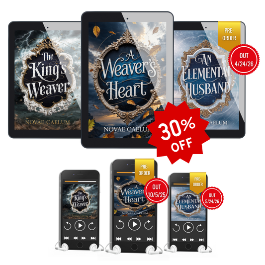The King's Weaver Ebook + Audiobook Bundle Books 1-3