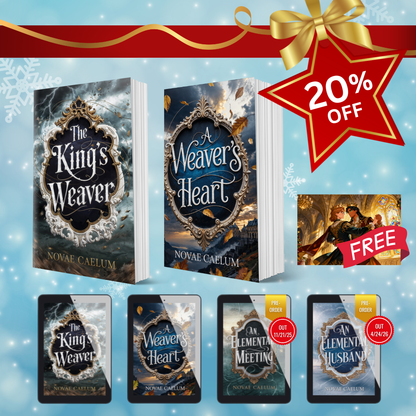 The King's Weaver Holiday Paperback and Ebook Bundle