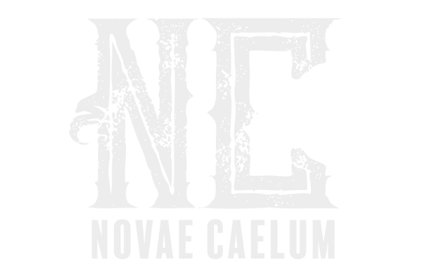 Stylized NC Logo, text beneath reads Novae Caelum