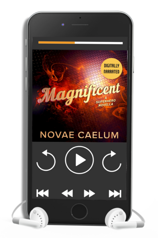 Novae caelum - Magnificent: A Nonbinary Superhero Novella (Audiobook) - mp3 download for saving the world.