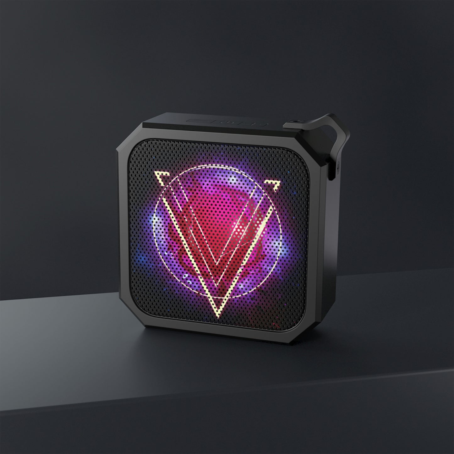 The Rings of Vietor Band Logo - Blackwater Outdoor Bluetooth Speaker (The Stars and Green Magics)