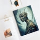 Sea Dragon Spiral Notebook - Ruled Line